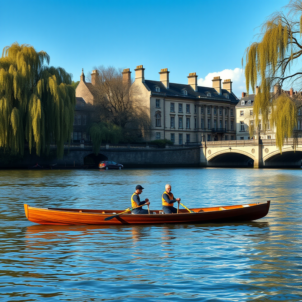 Oxford Rowing Club Accepts Rare Six-Seater Sculling Boat Gift